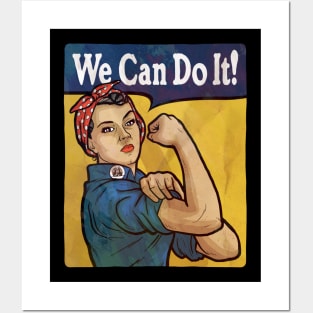 Rosie the Riveter Posters and Art